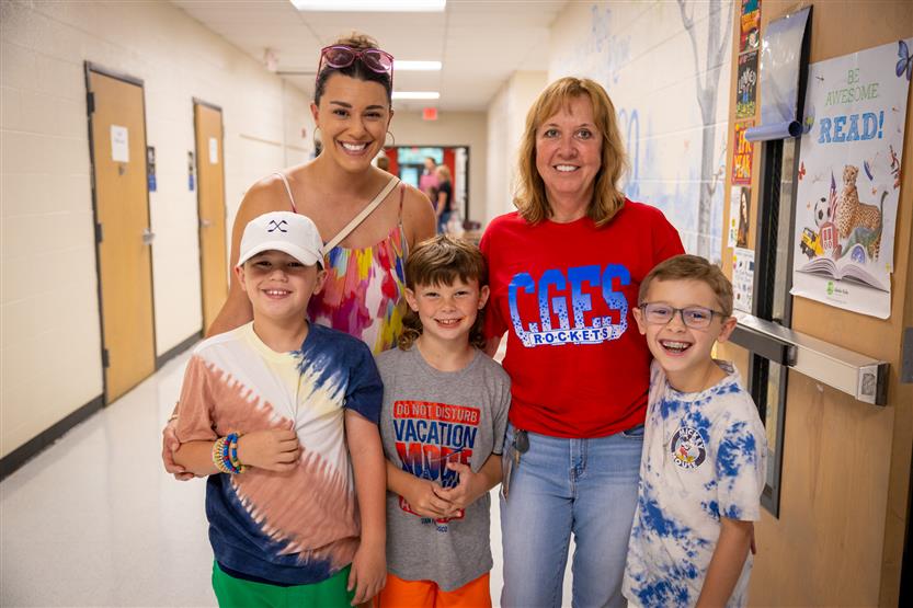 People enjoy back to school night
